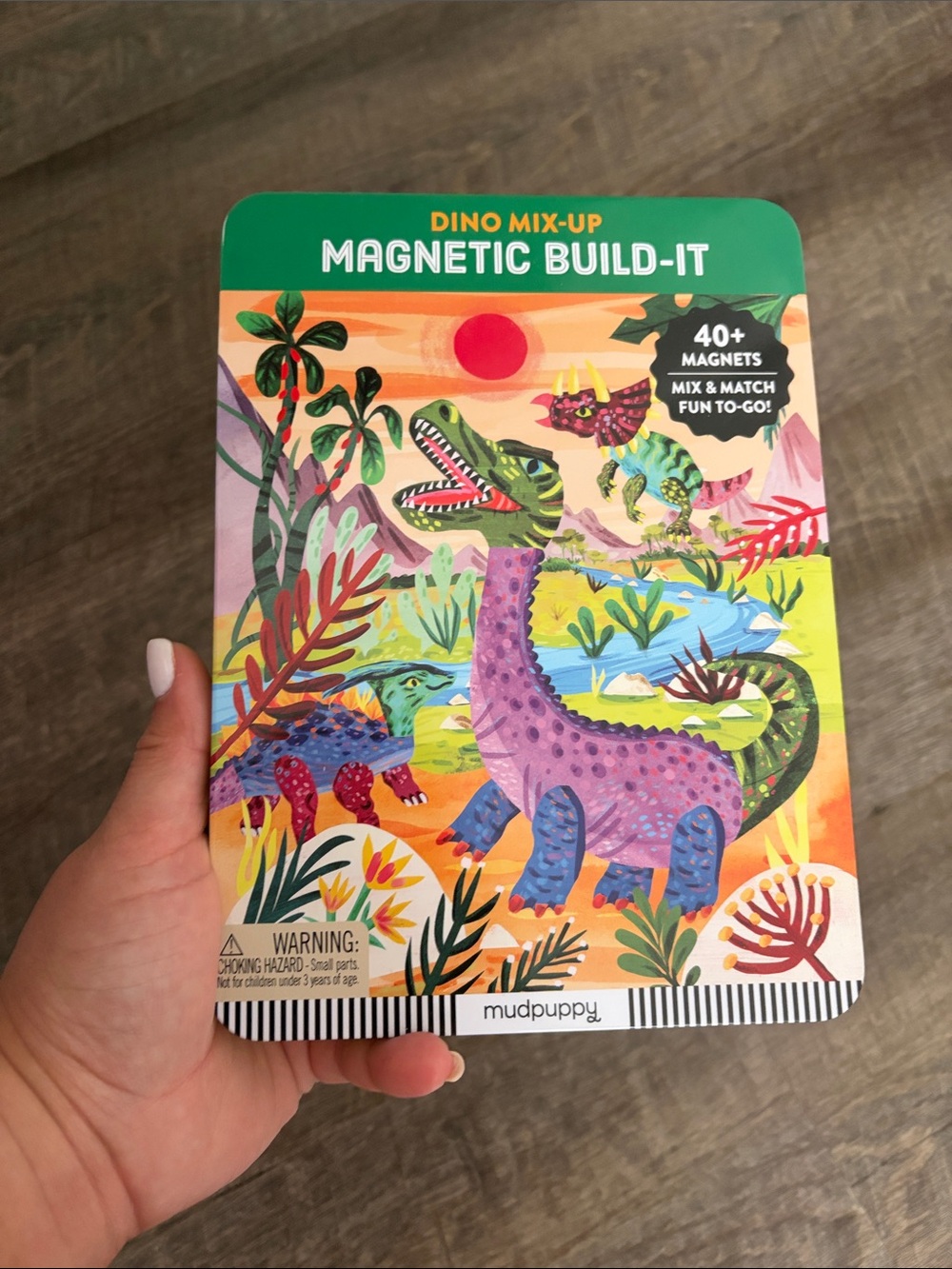 Dino Mix-Up Magnetic Build-It - On-The-Go Fun!